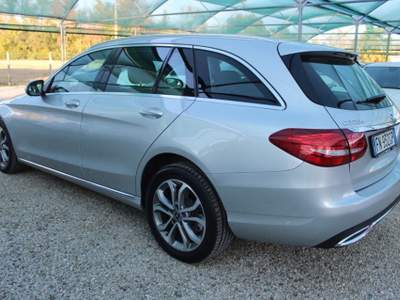 Mercedes-Benz Classe C d S.W. 4Matic Auto Sport Argento usata Moriago della Battaglia