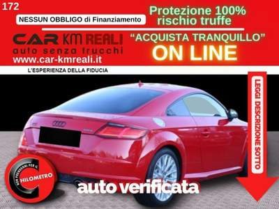 Audi TT Coupé 45 TFSI quattro S tronic Rosso usata Orbassano