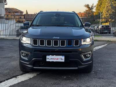 Jeep Compass 1.3 TURBO 190CV PHEV 4XE LIMITED+CARPLAY+R.CAM Blu/Azzurro usata Grottaferrata