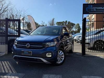 Volkswagen T-Cross 1.0TSI 95CV STYLE*C.L.16*PDC*TEL*NAVI*CARPLAY* Blu/Azzurro usata Roma
