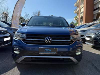 Volkswagen T-Cross 1.0TSI 95CV STYLE*C.L.16*PDC*TEL*NAVI*CARPLAY* Blu/Azzurro usata Roma