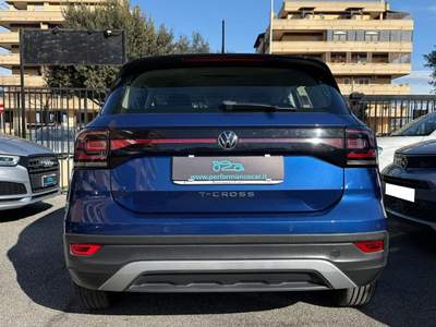 Volkswagen T-Cross 1.0TSI 95CV STYLE*C.L.16*PDC*TEL*NAVI*CARPLAY* Blu/Azzurro usata Roma