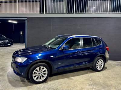 BMW X3 AUTOMATICA SENSORI ANT E POST Blu/Azzurro usata San Paolo d'Argon