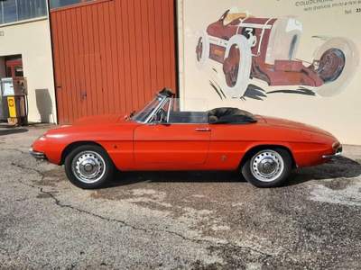 Alfa Romeo Spider 1600 Duetto Osso di Seppia Rosso usata RONCADE