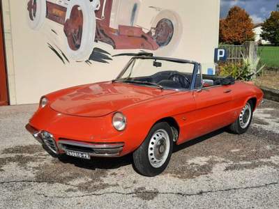 Alfa Romeo Spider 1600 Duetto Osso di Seppia Rosso usata RONCADE