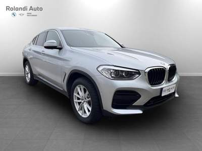 BMW X4 xdrive20d mhev 48V Business Advantage auto Argento usata Casale Monferrato