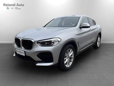 BMW X4 xdrive20d mhev 48V Business Advantage auto Argento usata Casale Monferrato