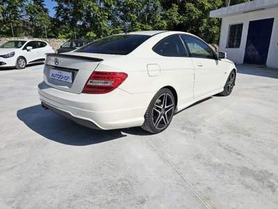 Mercedes-Benz Classe C CDI BlueEFFICIENCY Coupé Avantgarde Bianco usata Sassari