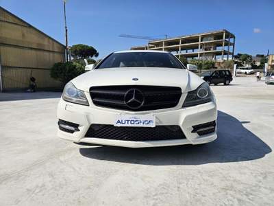 Mercedes-Benz Classe C CDI BlueEFFICIENCY Coupé Avantgarde Bianco usata Sassari