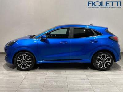 Ford Puma (2019) 1.0 EcoBoost Hybrid 125 CV S&S aut. ST-Line Blu/Azzurro usata Manerbio