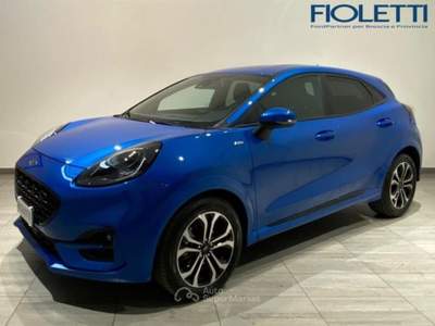Ford Puma (2019) 1.0 EcoBoost Hybrid 125 CV S&S aut. ST-Line Blu/Azzurro usata Manerbio