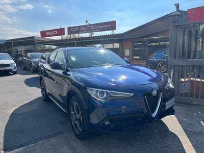 Alfa Romeo Stelvio 2.2 Turbodiesel 210 CV AT8 Q4 Lusso Blu/Azzurro usata Santa Maria di Licodia