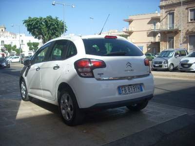 Citroen C3 BleuHDI 100 S&S Exclusive -  Navi -  Retrocamera - Tetto Panoram Bianco usata Castellana Grotte