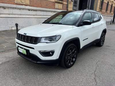 Jeep Compass 1.3 Turbo T4 240 CV PHEV AT6 4xe S Bianco usata Messina