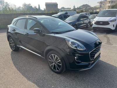 Ford Puma 1.0 EcoBoost Hybrid 125 CV S&S Titanium Nero usata Lodi