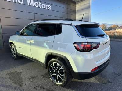Jeep Compass 1.3 Turbo T4 150CV aut. LIMITED FULL OPTIONALS! Bianco usata Castelfranco Veneto