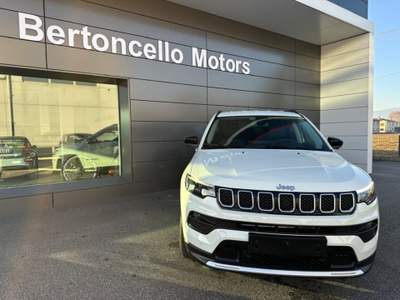 Jeep Compass 1.3 Turbo T4 150CV aut. LIMITED FULL OPTIONALS! Bianco usata Castelfranco Veneto