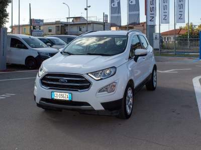 Ford EcoSport 1.5 Ecoblue 95 CV Start&Stop Titanium Bianco usata Fondi