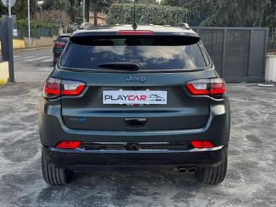 Jeep Compass 1.3 TURBO T4 190CV PHEV 4XE 80°ANNIV CAM.360+NAVI Verde usata Grottaferrata