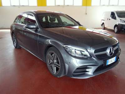 Mercedes-Benz Classe C d S.W. Auto Premium AMG Tetto Camera360 Grigio usata Maser