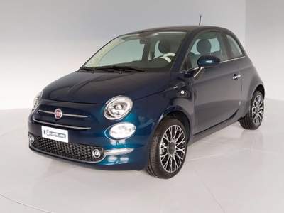Fiat 500 1.0 Hybrid TETTO CLIMA AUTOM Blu/Azzurro usata Occhiobello