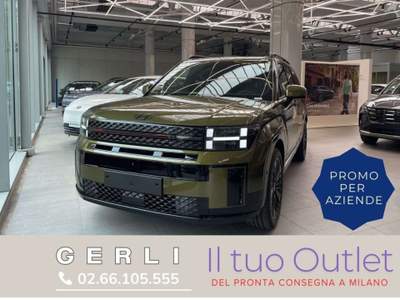 Hyundai Santa Fe 1.6 t-gdi hev Xclass 4wd Calligraphy/SCONTO AZIEND Verde usata Milano