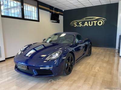 Porsche 718 718 Boxster T Blu/Azzurro usata San Mauro Pascoli