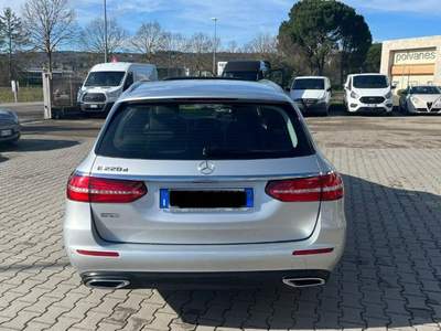 Mercedes-Benz Classe E d S.W. Auto Business Sport Argento usata Monte San Savino