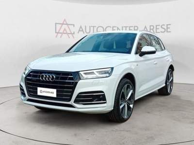 Audi Q5 55 TFSI e quattro S tronic S line plus Bianco usata CARONNO PERTUSELLA