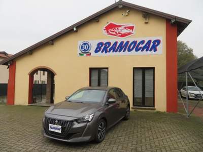 Peugeot 208 1.5 BlueHDi 102cv ALLURE NAVI PACK - TELECAM - E6D Grigio usata Monza
