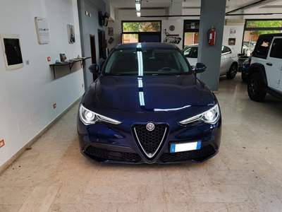 Alfa Romeo Stelvio 2.2 Turbodiesel 190 CV AT8 RWD Business Blu/Azzurro usata Palermo