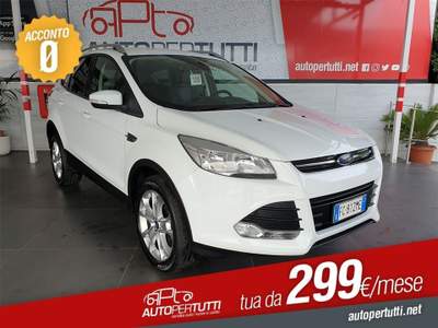 Ford Kuga 2.0 TDCI 150 CV S&S 4WD Powershift Titanium X Bianco usata Palermo