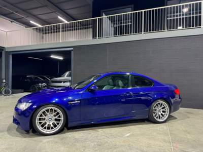BMW Serie 3 M3 INTERLAGOS BLU METALLIC MANUALE TETTO Blu/Azzurro usata San Paolo d'Argon