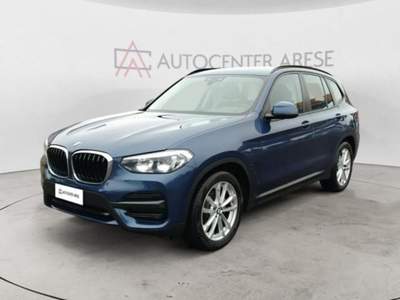 BMW X3 xDrive20d Business Advantage Blu/Azzurro usata RHO