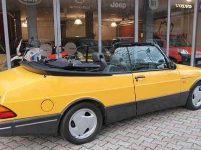 Saab 900 Cabrio turbo 16 montecarlo n90 Giallo usata Acquasparta