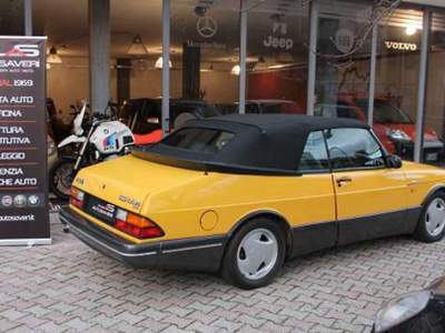 Saab 900 Cabrio turbo 16 montecarlo n90 Giallo usata Acquasparta