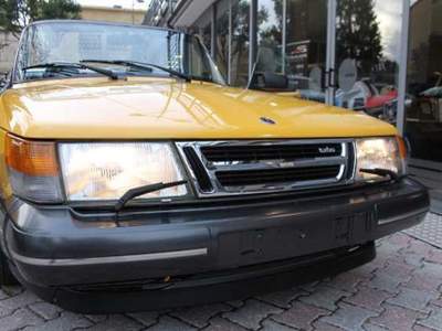 Saab 900 Cabrio turbo 16 montecarlo n90 Giallo usata Acquasparta