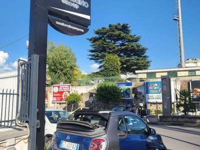 Smart ForTwo 90 0.9 T twinamic cabrio BRABUS Style Blu/Azzurro usata Casoria