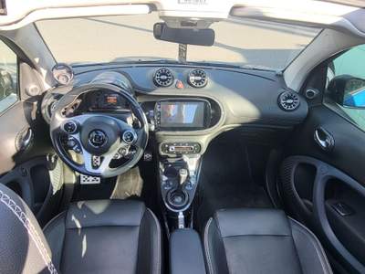 Smart ForTwo 90 0.9 T twinamic cabrio BRABUS Style Blu/Azzurro usata Casoria