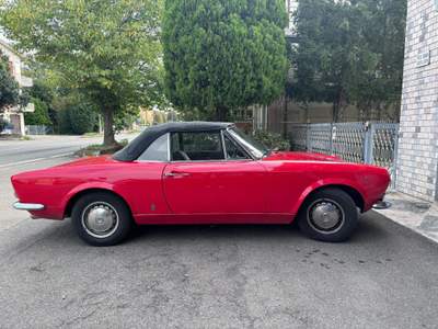 Fiat 124 spider sport spider Rosso usata Nonantola
