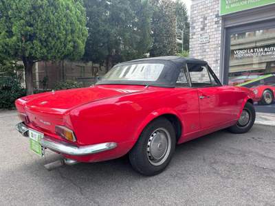 Fiat 124 spider sport spider Rosso usata Nonantola