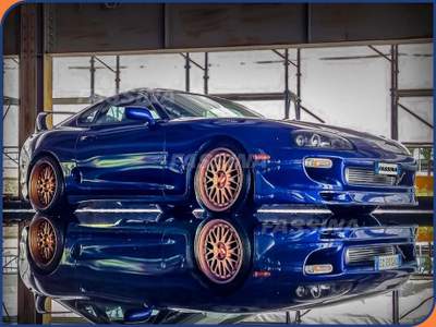 Toyota Supra Supra MK4 3.0i Single-turbo 2JZ-GTE (JDM Elaborata)*ULTIME MODIFICHE TECNICHE* Blu/Azzurro usata Milano