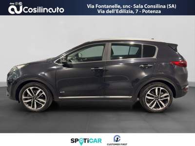 Kia Sportage 1.6 CRDI 136 CV DCT7 AWD GT Line Nero usata Sala Consilina