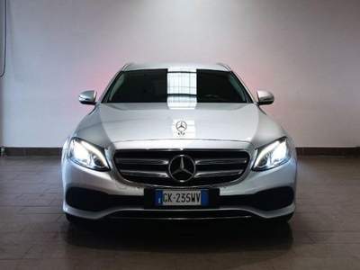Mercedes-Benz Classe E d S.W. Auto Sport Argento usata Magenta