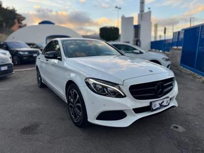 Mercedes-Benz Classe C d Auto Premium Bianco usata Roma