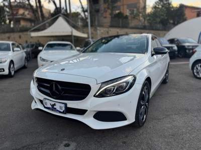 Mercedes-Benz Classe C d Auto Premium Bianco usata Roma