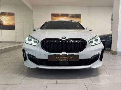 BMW Serie 1 118d d 5p. Msport AZIENDALE + SHADOW LINE !! Bianco usata Rovereto