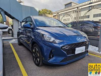 Hyundai i10 1.0 MPI AT Connectline Blu/Azzurro usata Salerno