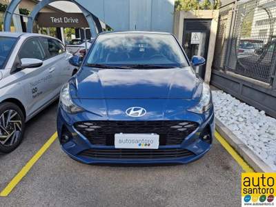 Hyundai i10 1.0 MPI Connectline Blu/Azzurro usata Salerno
