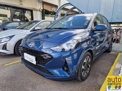 Hyundai i10 1.0 MPI Connectline Blu/Azzurro usata Salerno